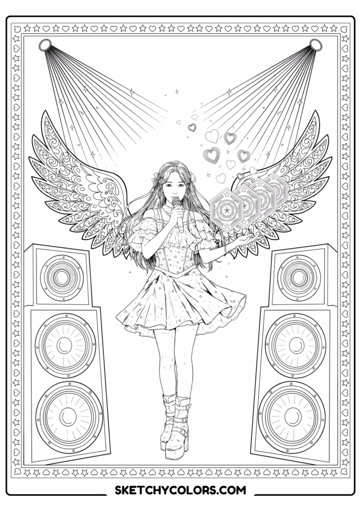 kpop demon hunters shield song s free printable for kids