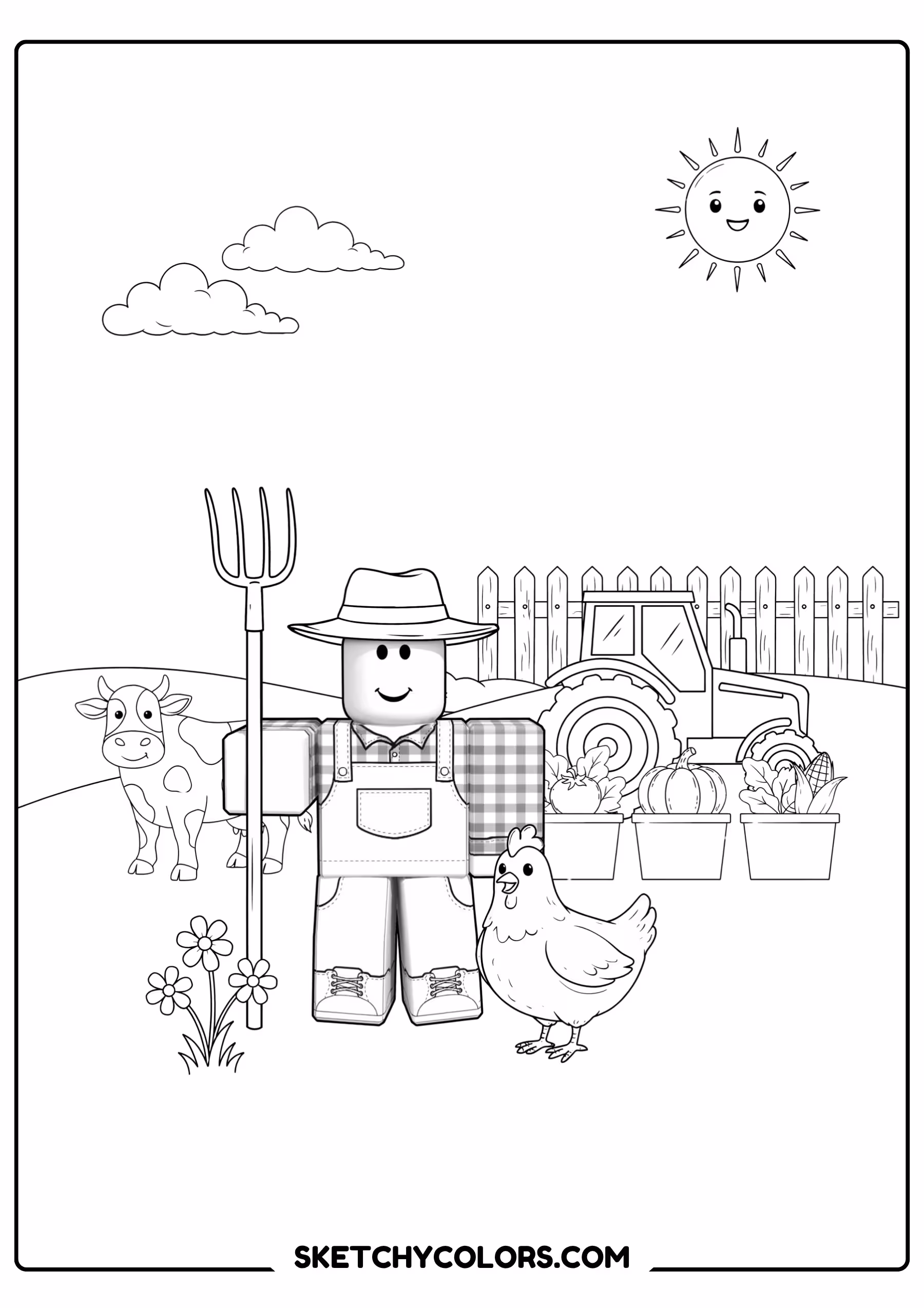 roblox farming adventure free printable pdf