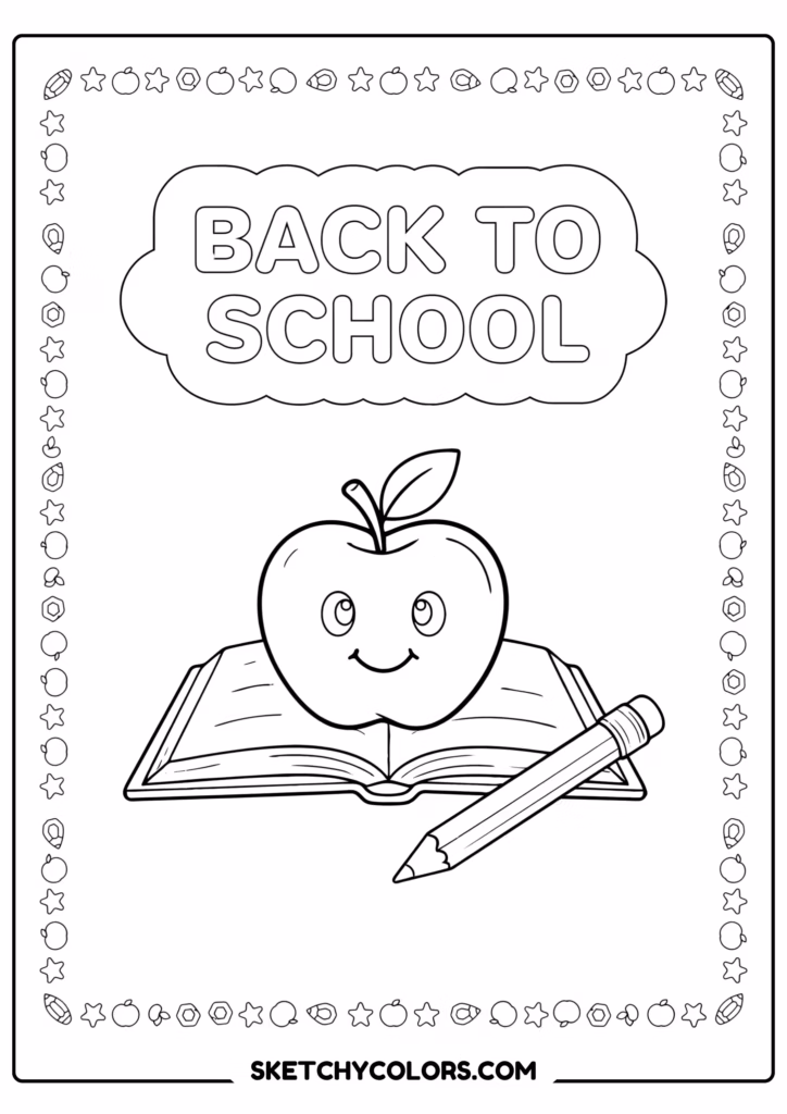 apple book apple s free pdf coloring page