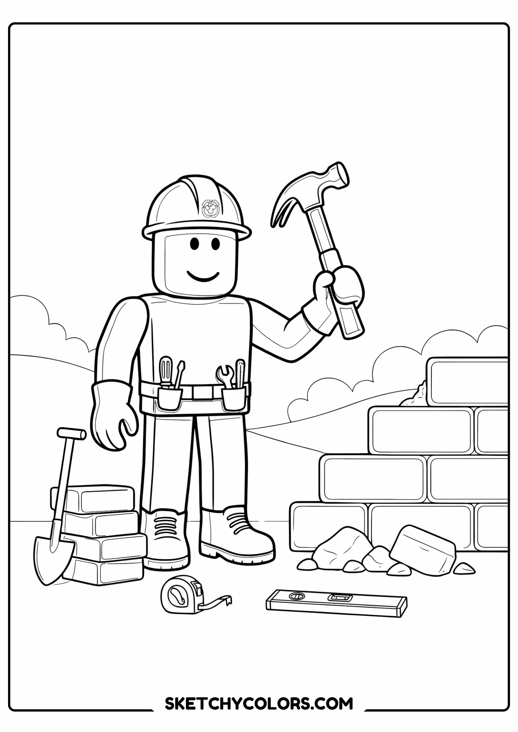 roblox builder free printable pdf