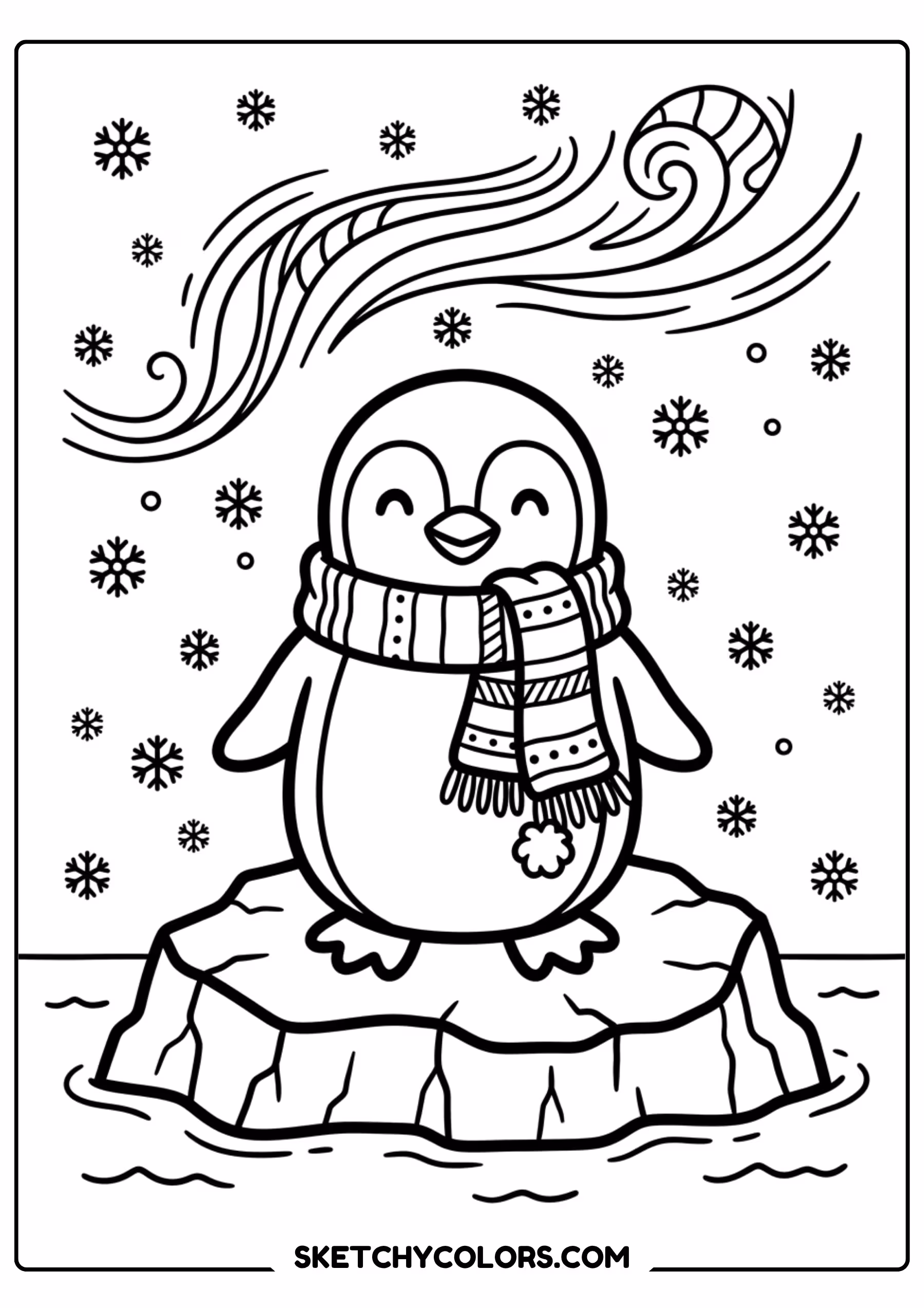 rainbow balloon festival coloring page printable