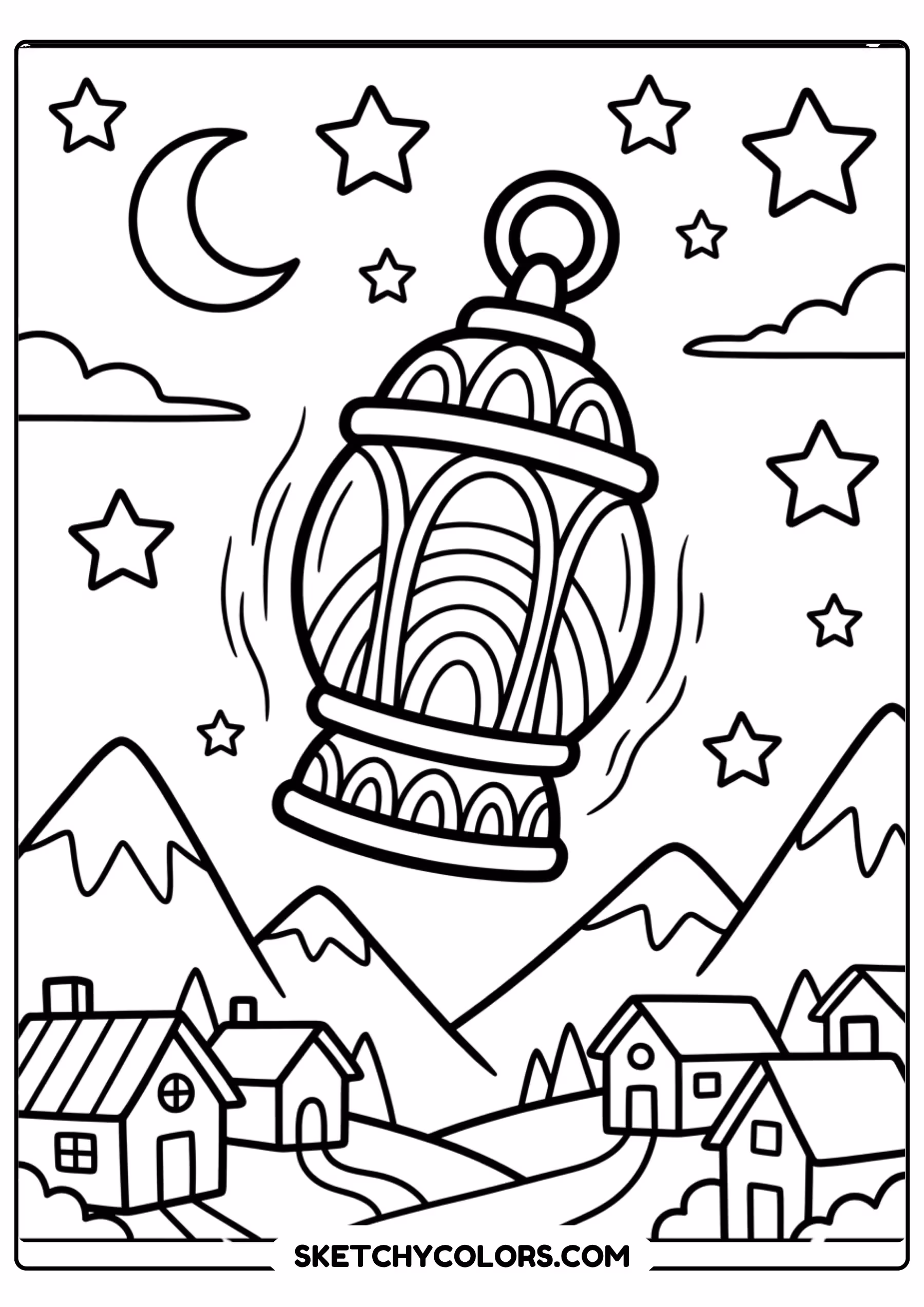 rainbow chameleon coloring page printable