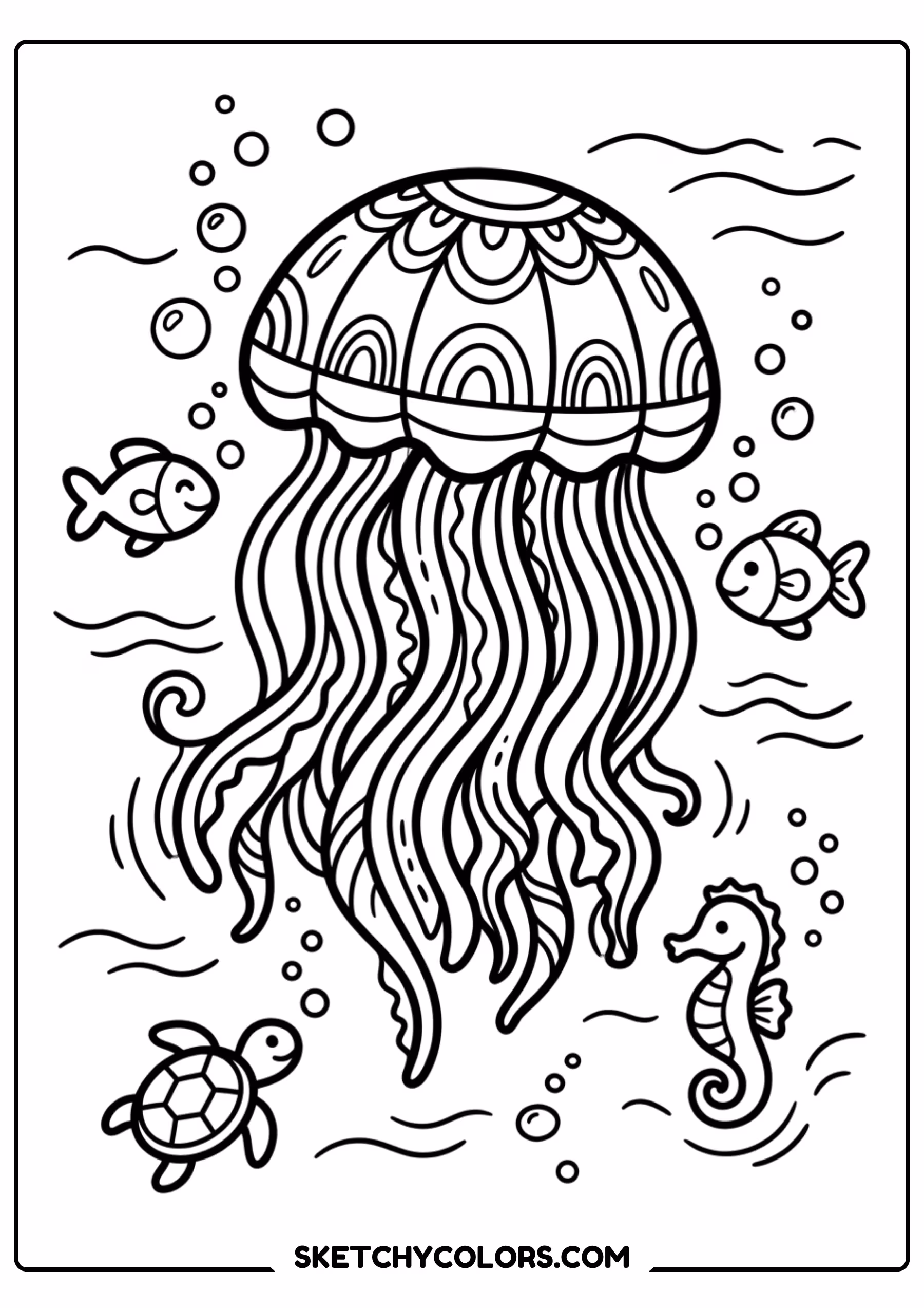 rainbow arch at sunset coloring page printable