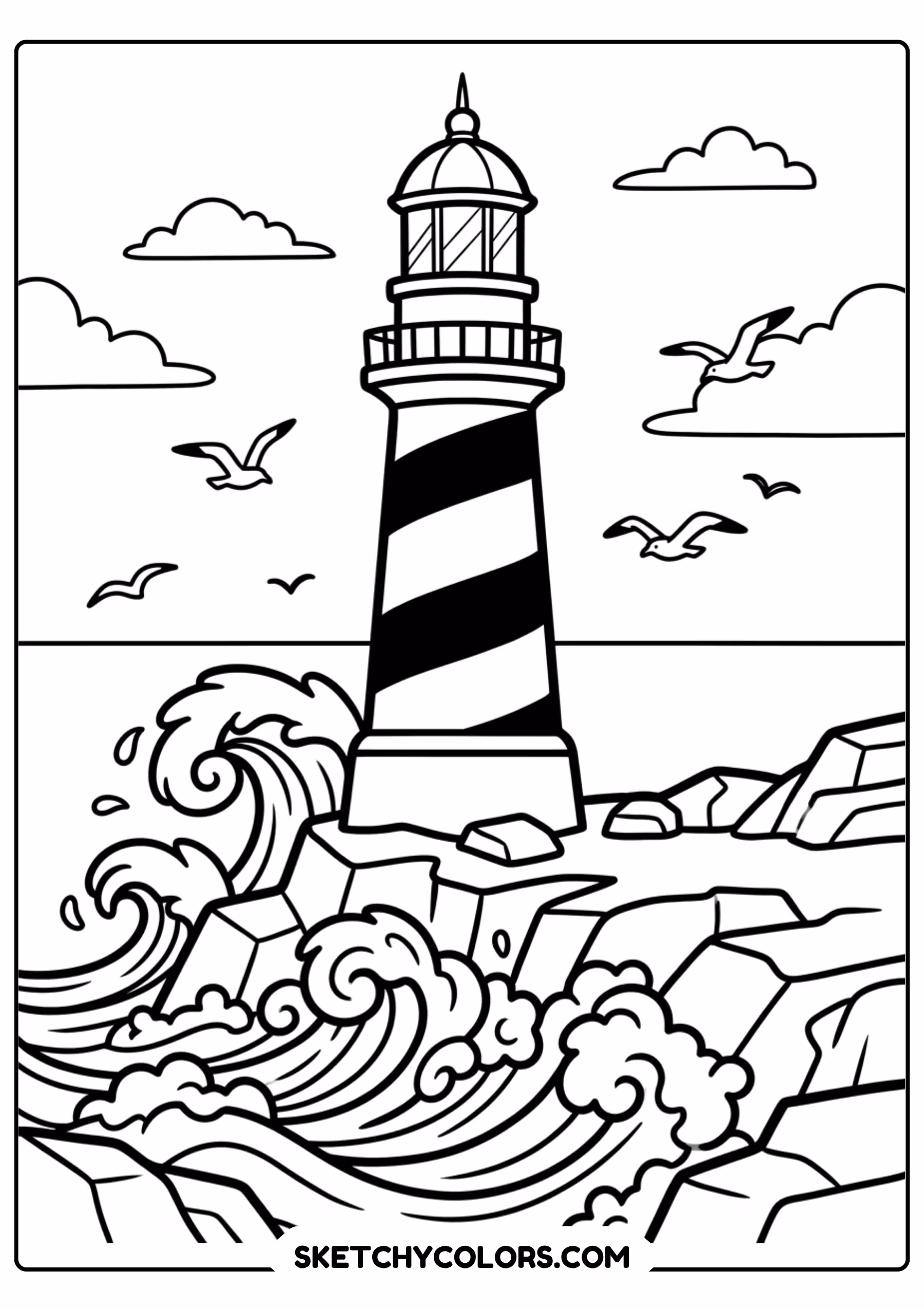 rainbow crab coloring page printable