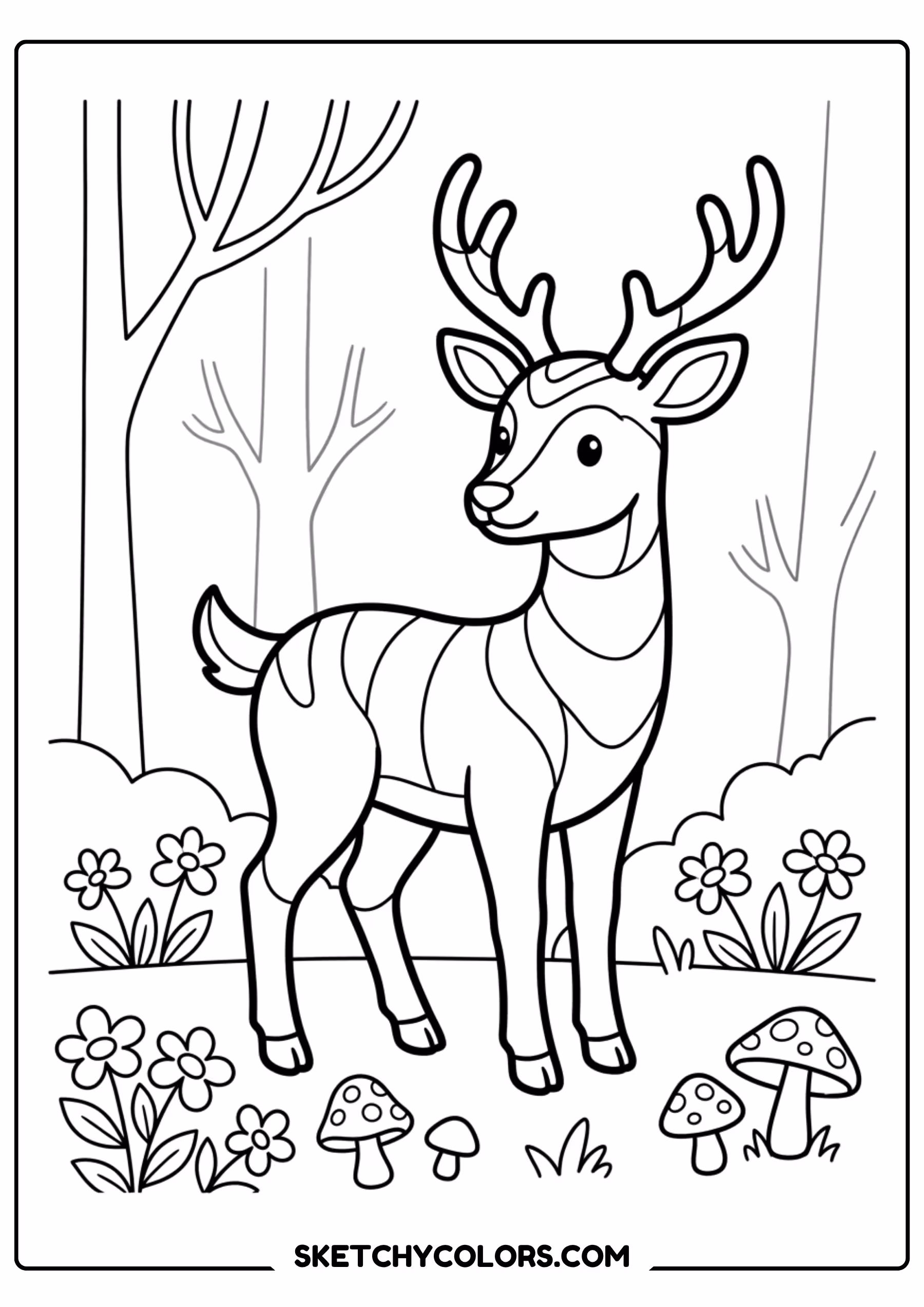 rainbow hot cocoa coloring page printable