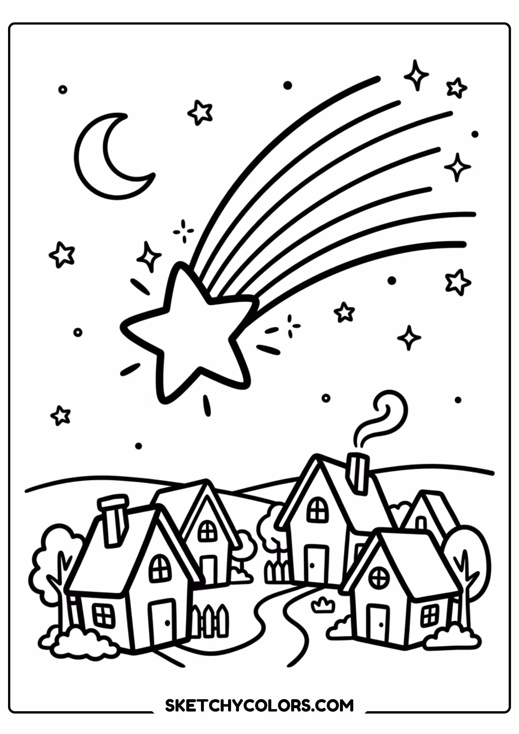 rainbow lighthouse coloring page printable