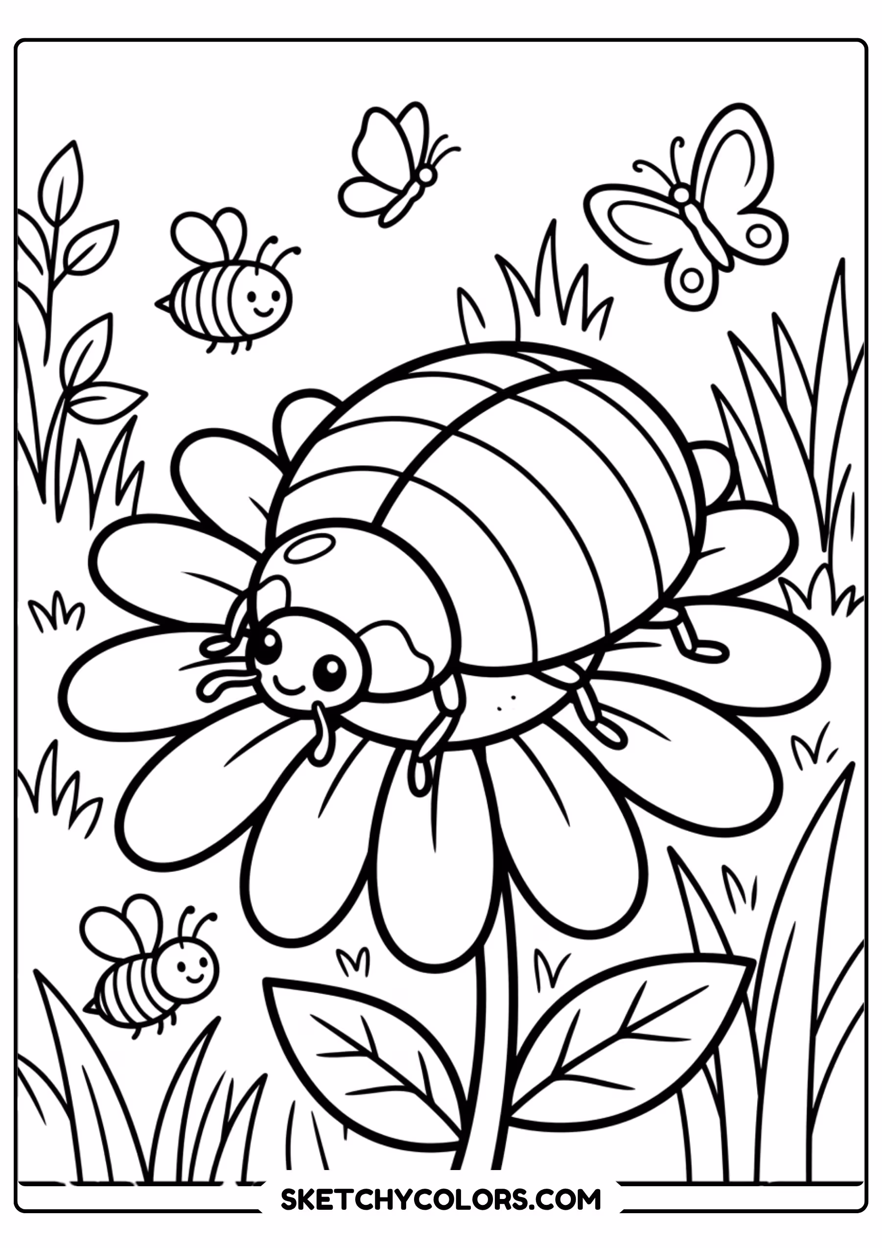 rainbow treefrog coloring page printable