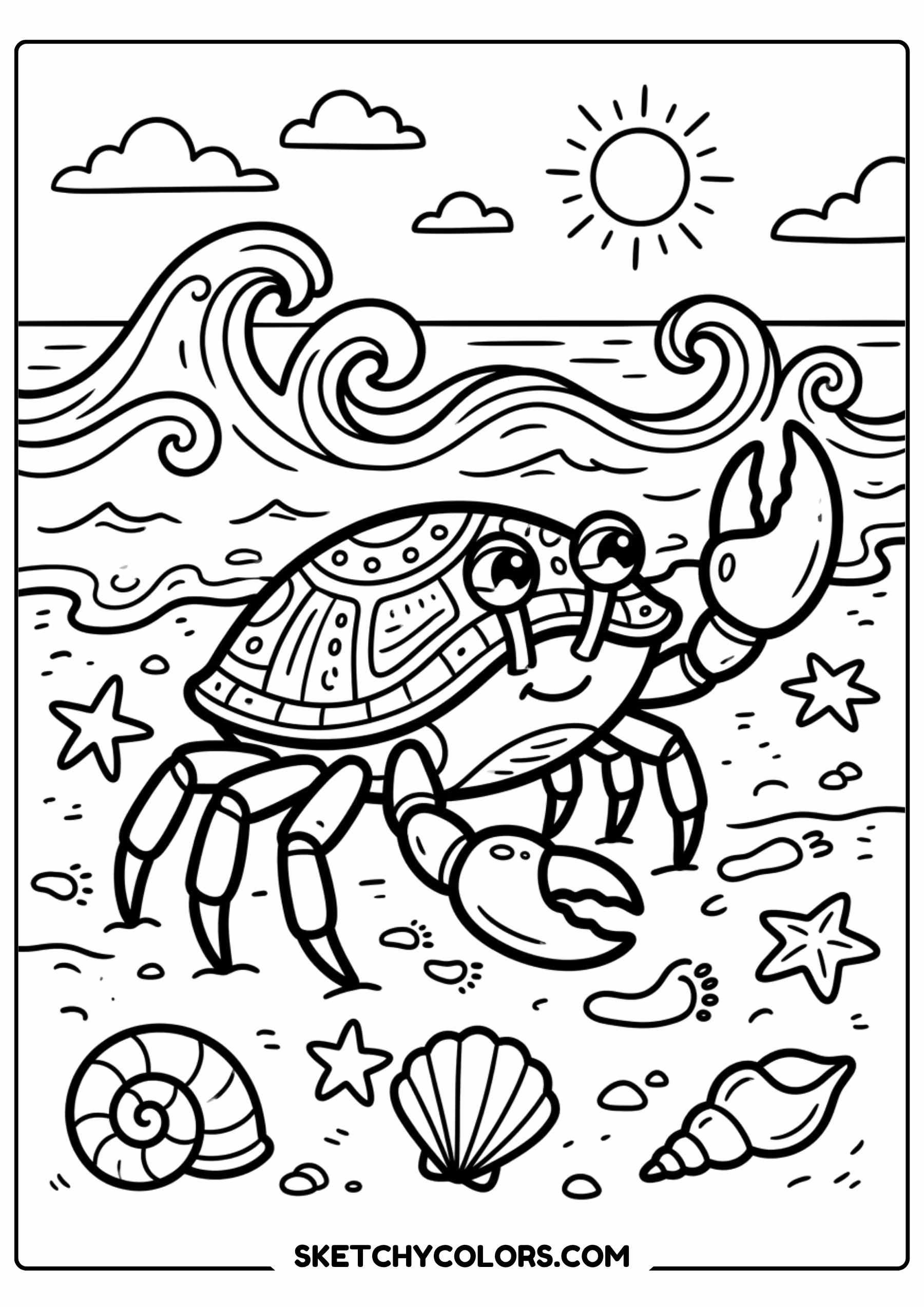rainbow jellyfish coloring page printable