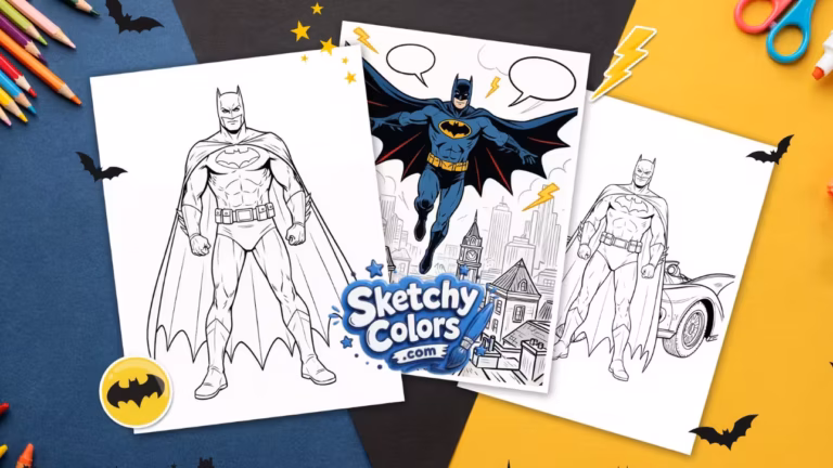 Batman coloring pages