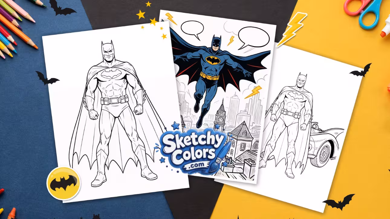 Batman coloring pages