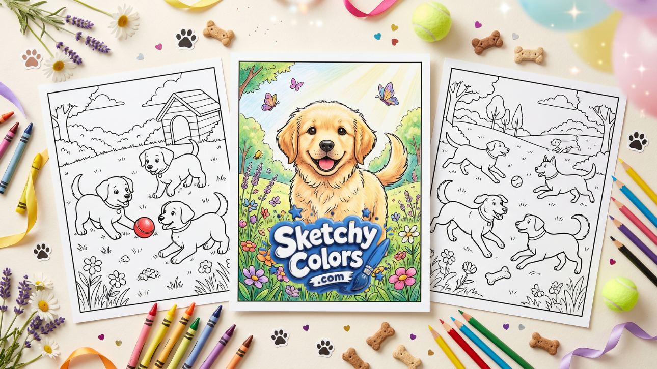 Dog Coloring Pages