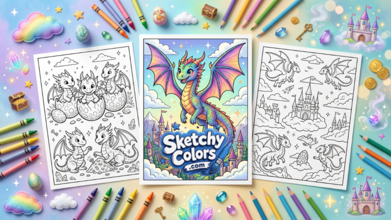 Dragon Coloring Pages