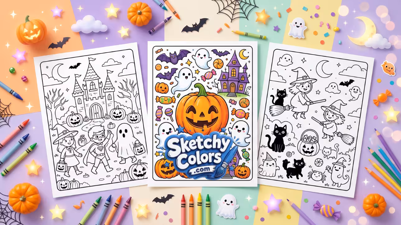 Halloween Coloring Pages
