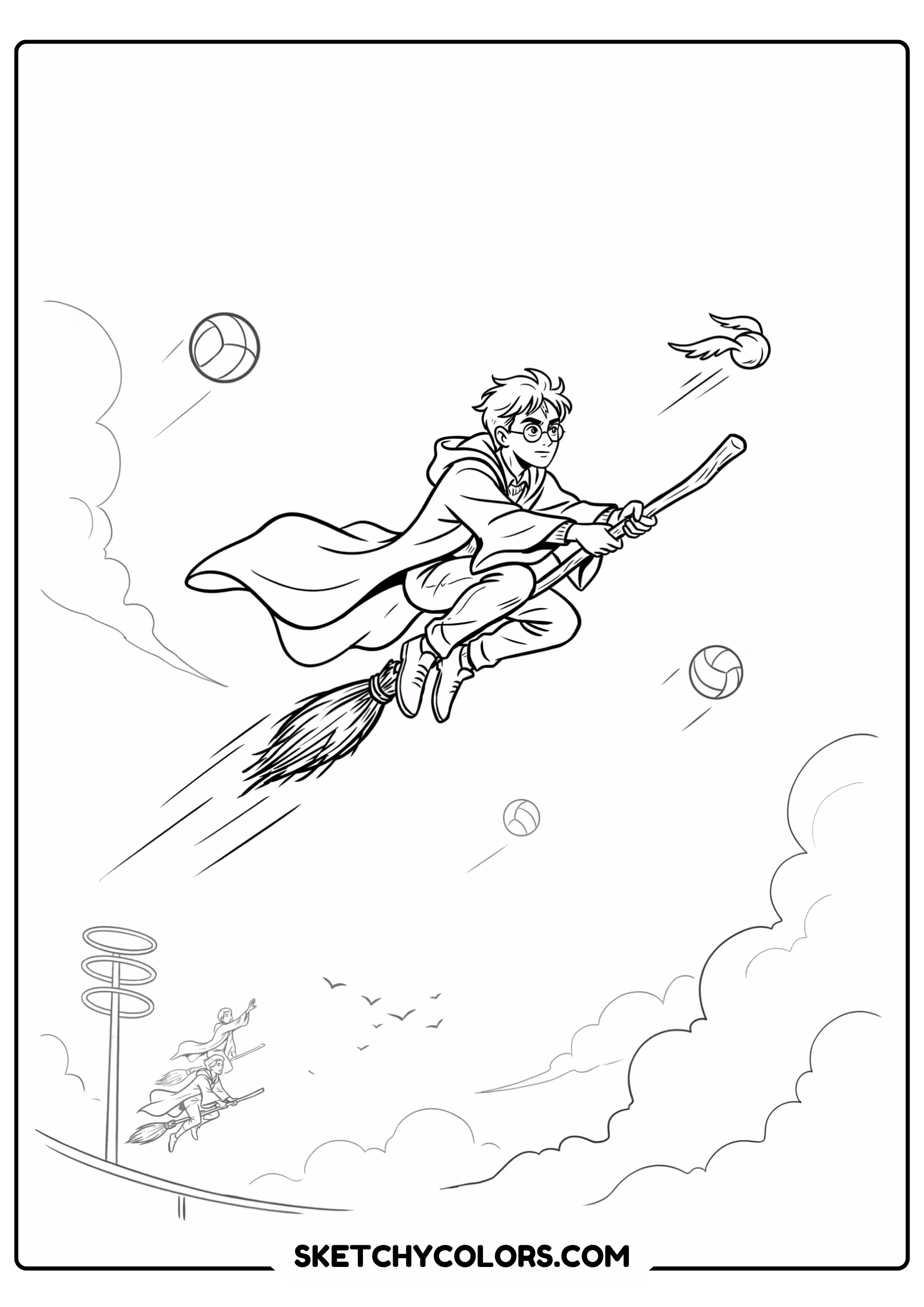 harry potter broomstick free printable pdf
