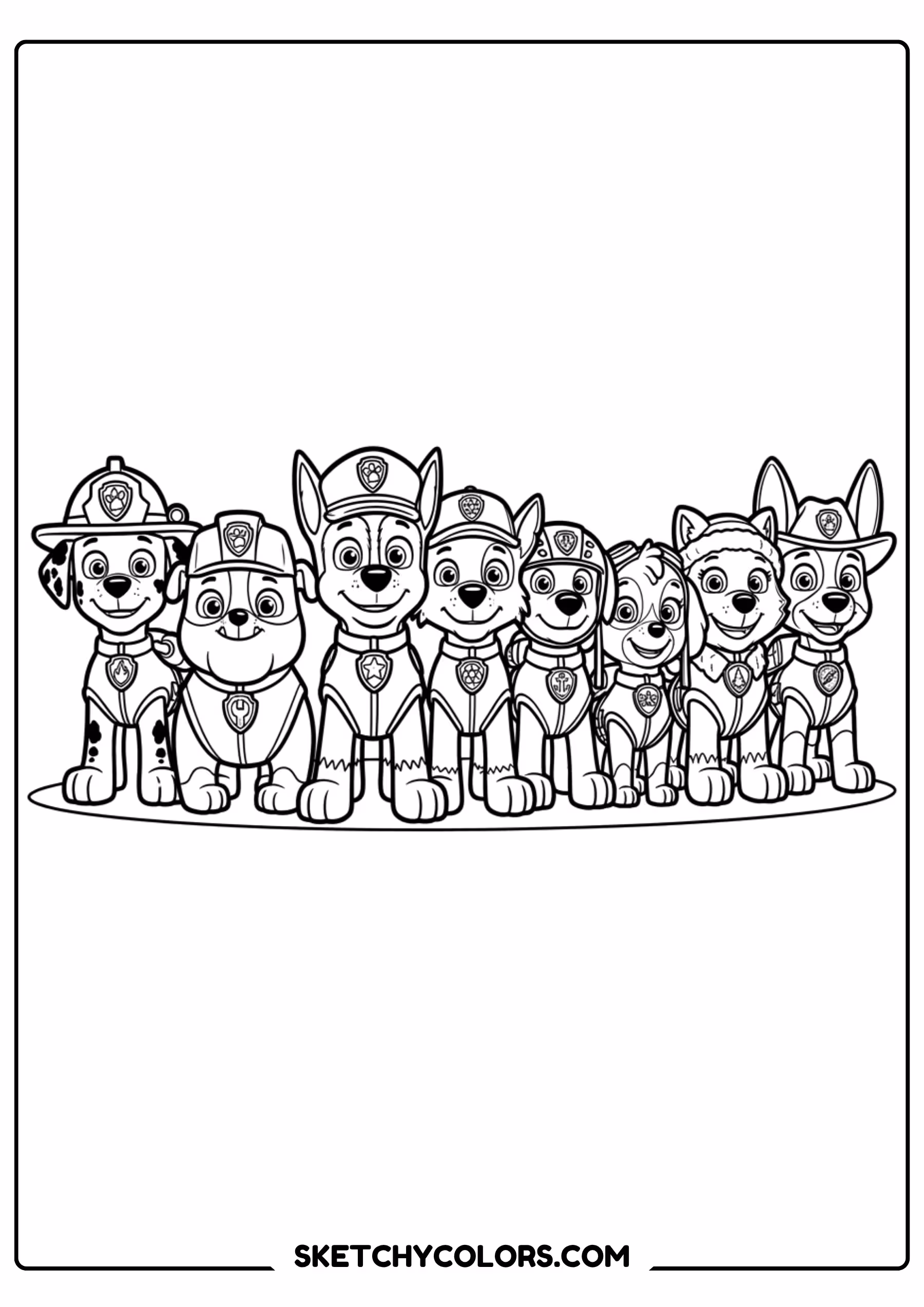 everest snow cannon coloring page free printable for kids