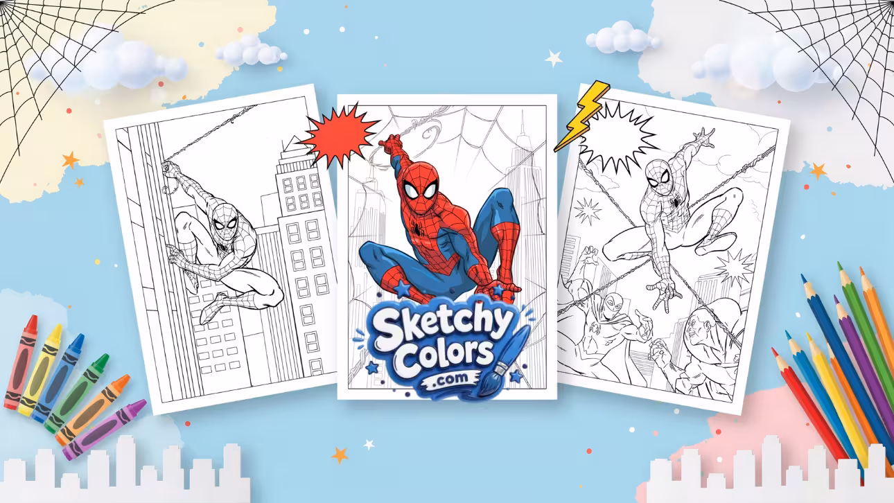 Spiderman Coloring Pages